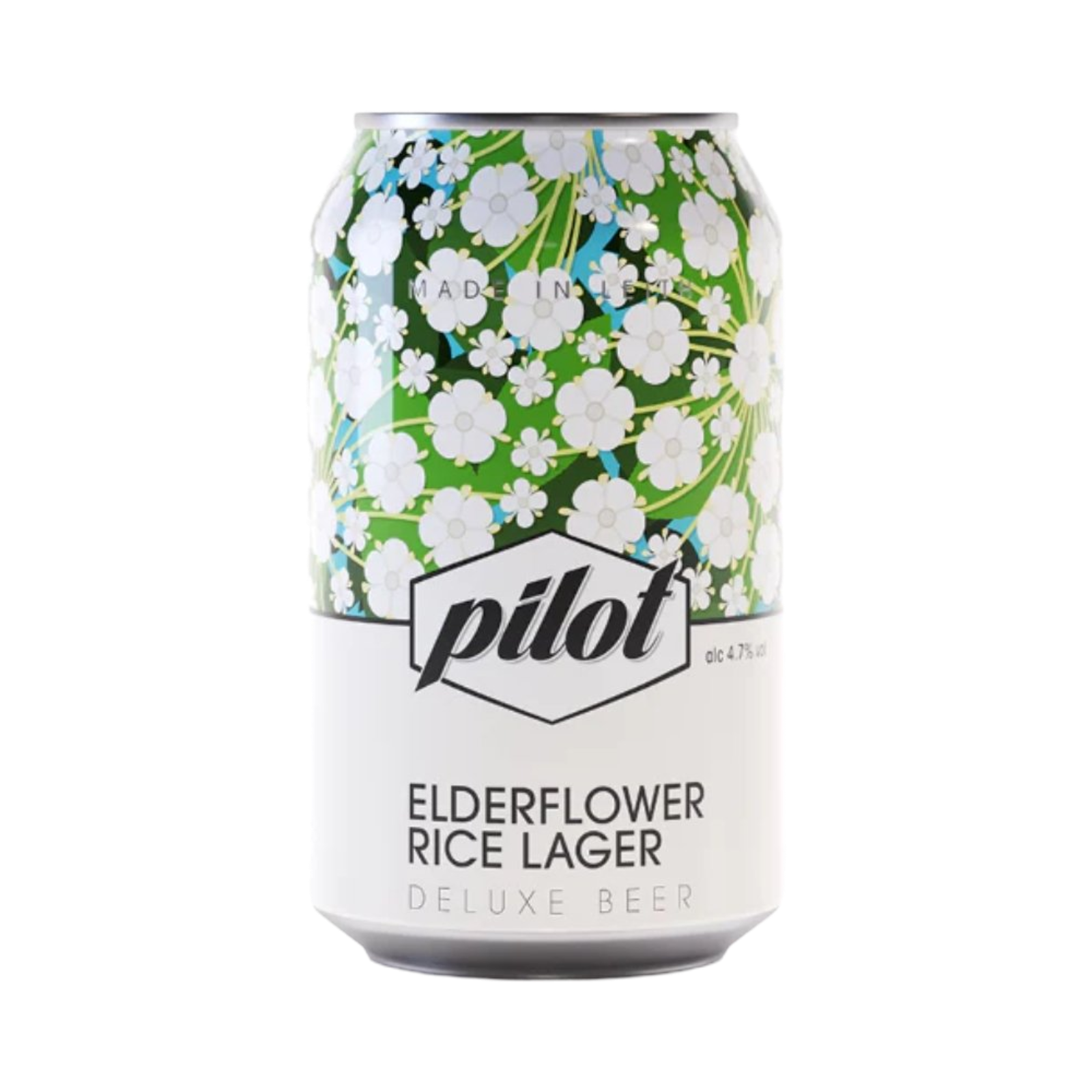 Pilot Elderflower Rice Lager