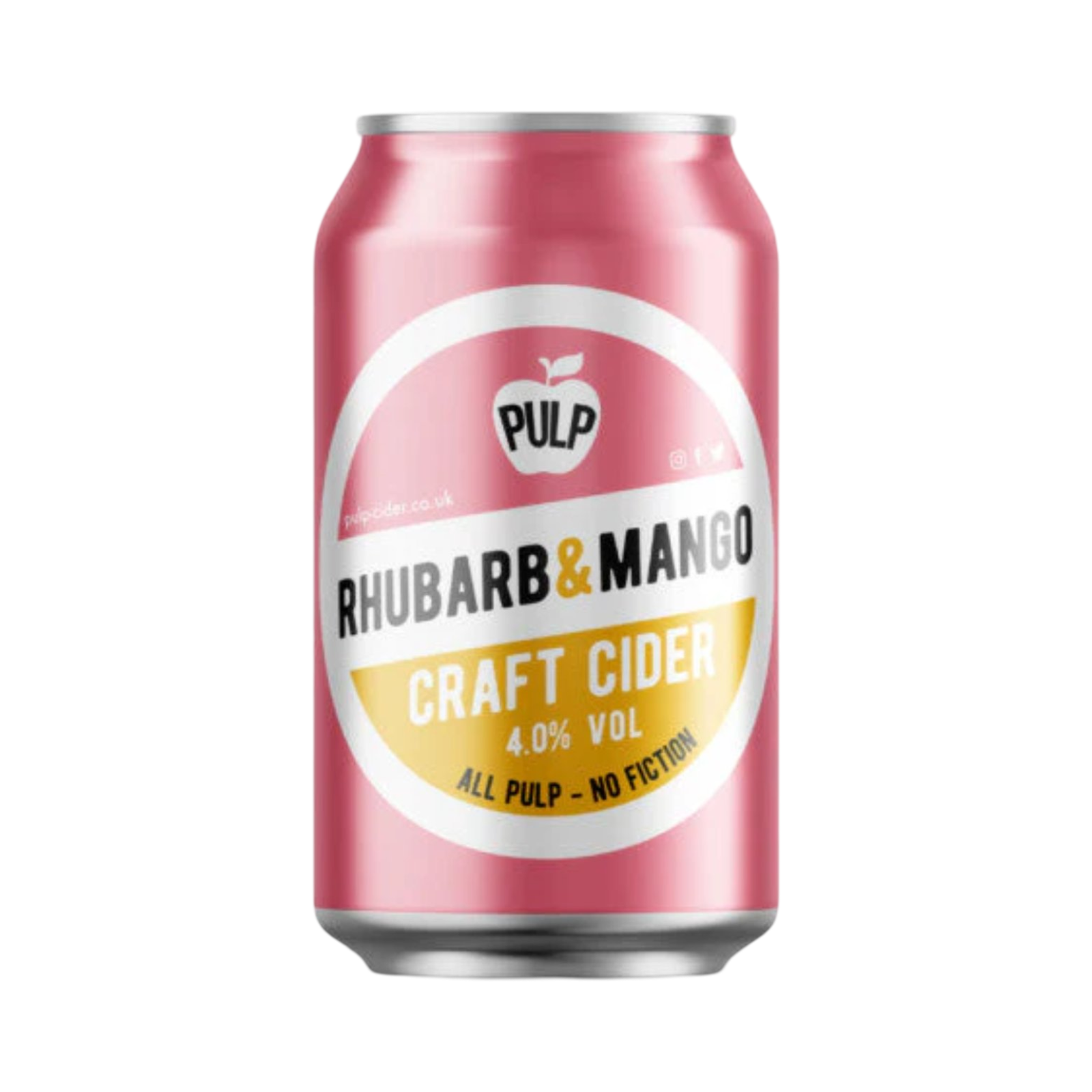 PULP RHUBARB & MANGO CRAFT CIDER GLUTEN FREE 330ml CAN