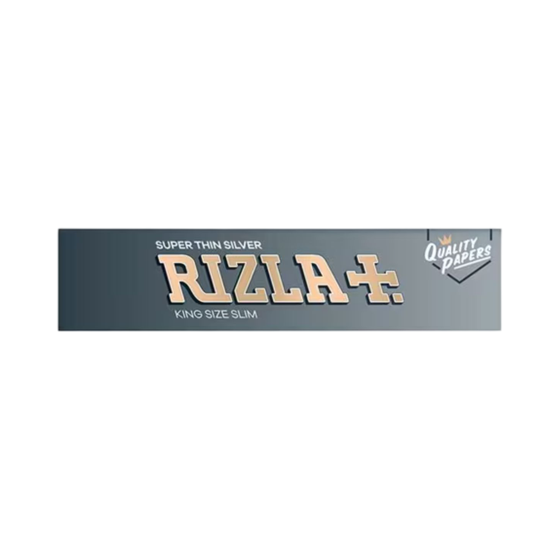 RIZLA SILVER KING SIZE SLIM ROLLING PAPER SINGLE 50 PACK