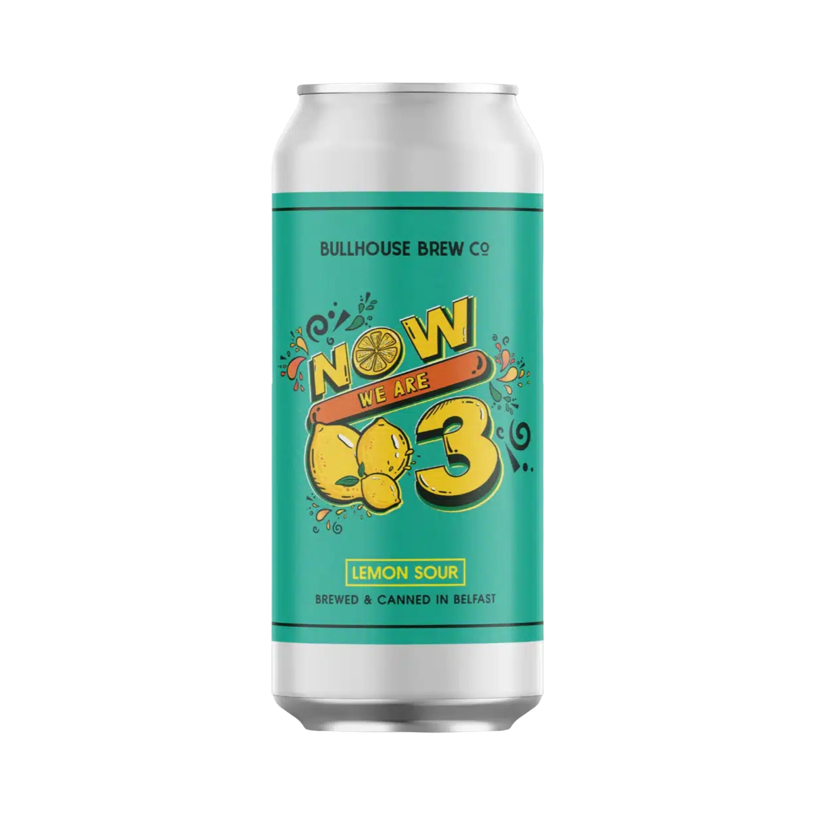 BULLHOUSE BREWERY NOW WE ARE 3 LEMON SOUR 440ml