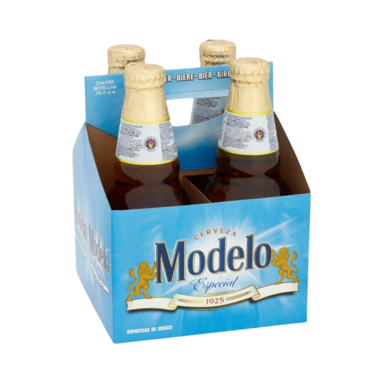 MODELO BEER  4x355ml BOTTLES