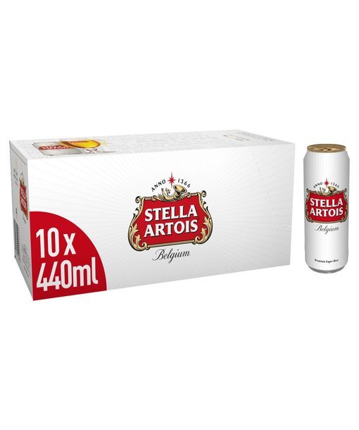 STELLA ARTOIS 10x440ml CAN