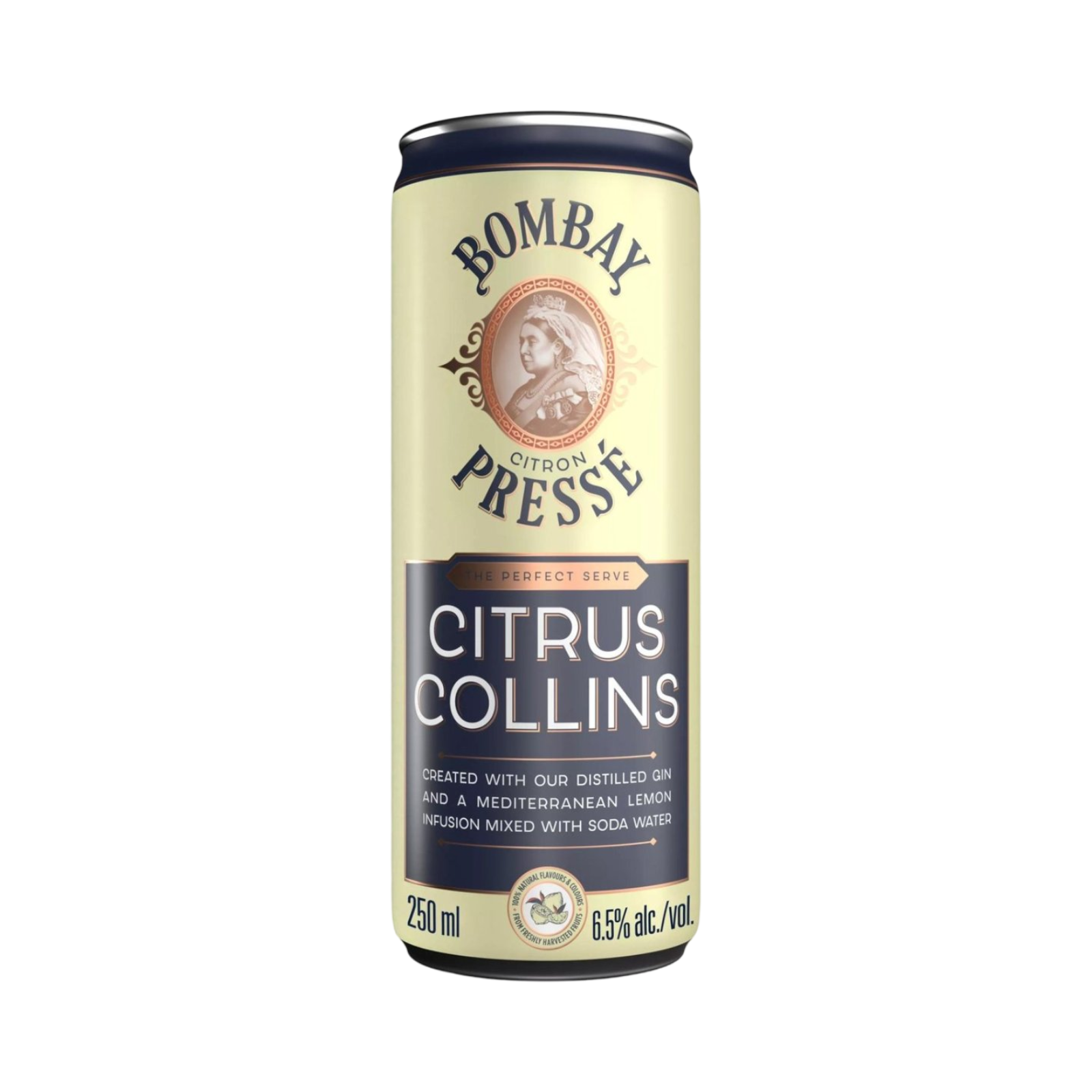 BOMBAY CITRON PRESSE CITRUS COLLINS 250ml CAN