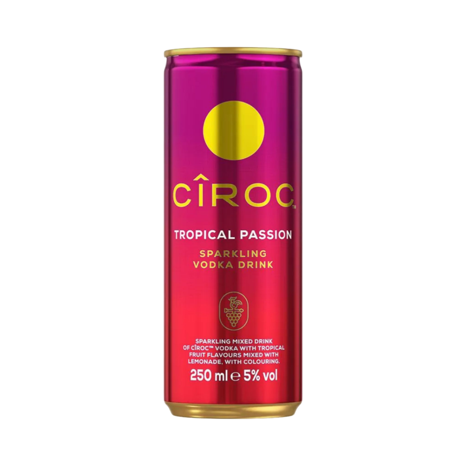 CIROC TROPICAL PASSION PREMIX CAN 250