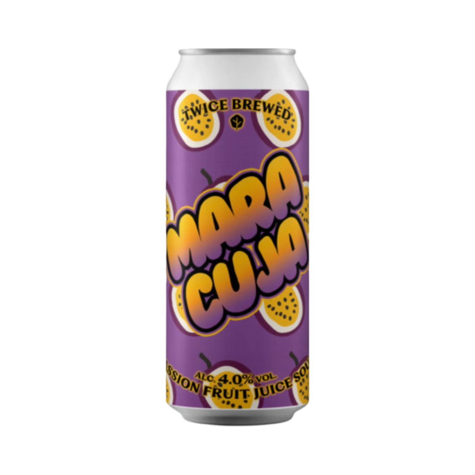 TWICE BREWED MARA CUJA PASSION FRUIT JUICE SOUR 440ml CAN