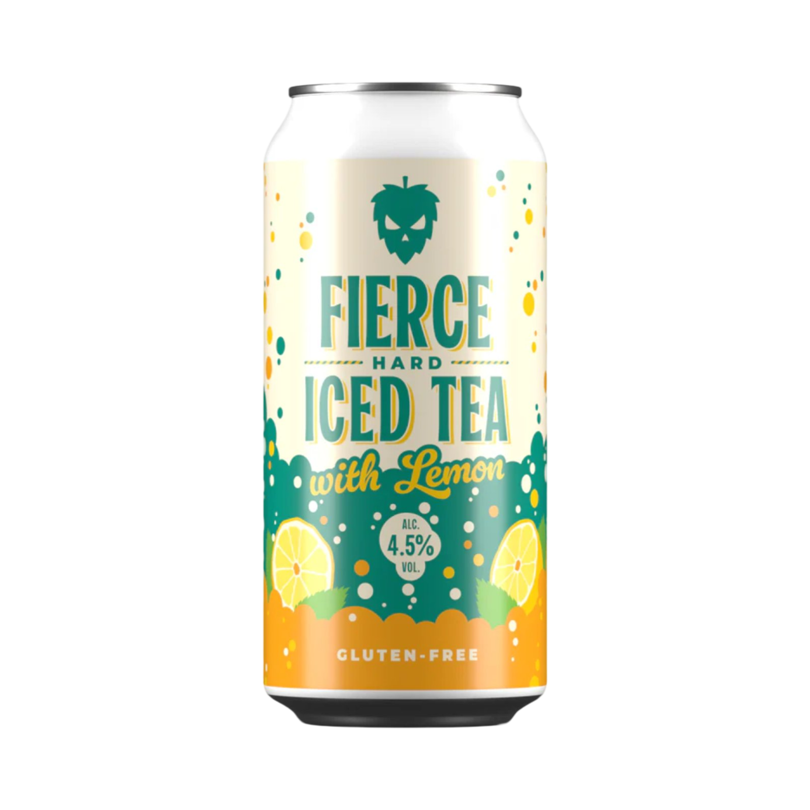 FIERCE BEER HARD ICED TEA WITH LEMON GLUTEN FREE 440ml CAN