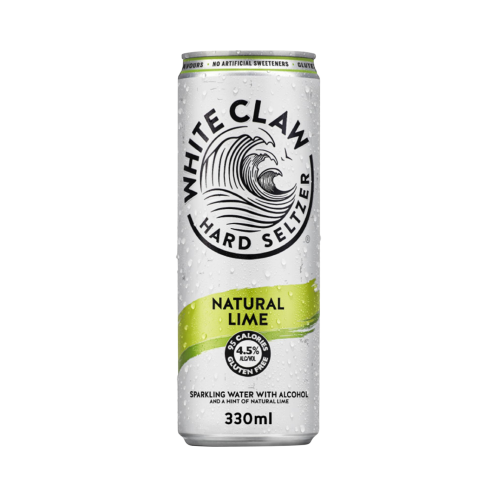 WHITE CLAW HARD SELTZER NATURAL LIME 330ml