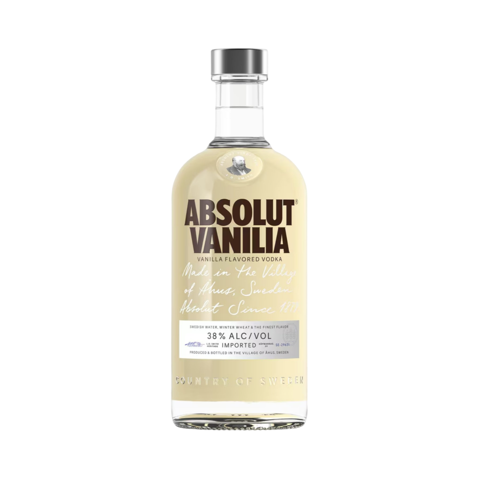 ABSOLUT VANILLA FLAVOUR VODKA 70cl BOTTLE