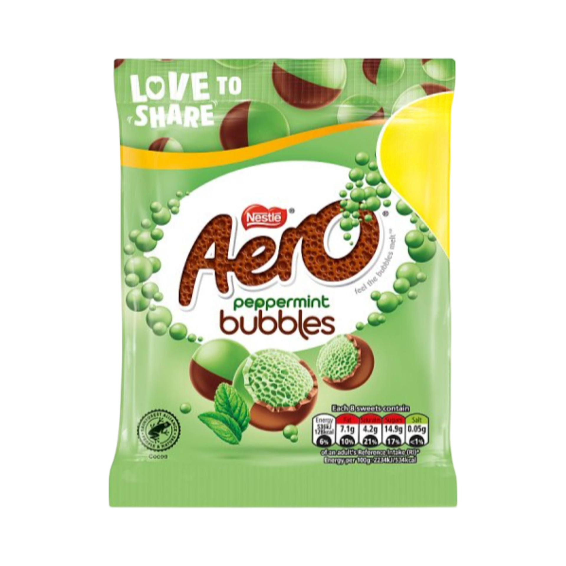 NESTLE AERO PEPPERMINT BUBBLES 80g