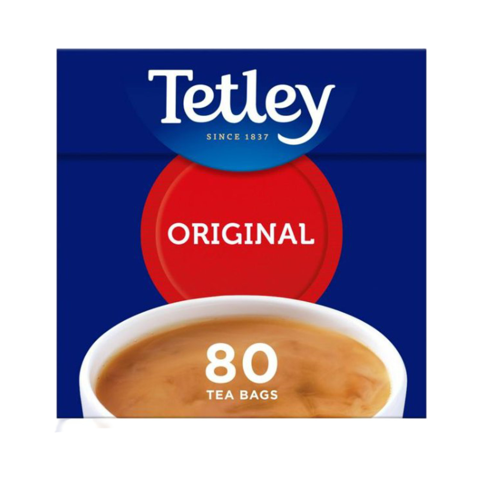 TETLEY 80 TEA BAGS 250g