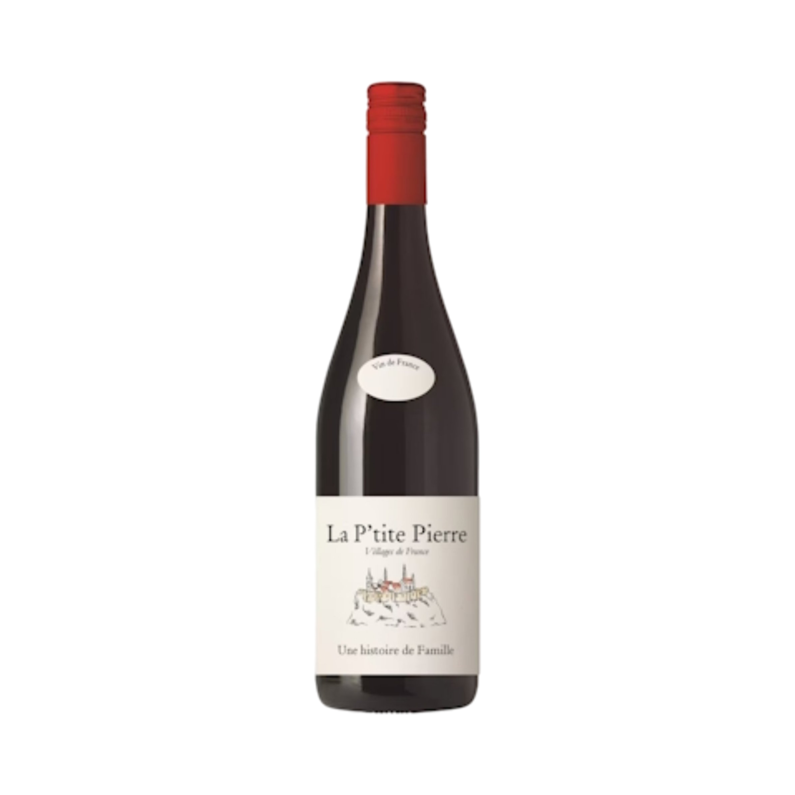 LA P'TITE PIERRE VILLAGE RED  WINE 75cl BOTTLE