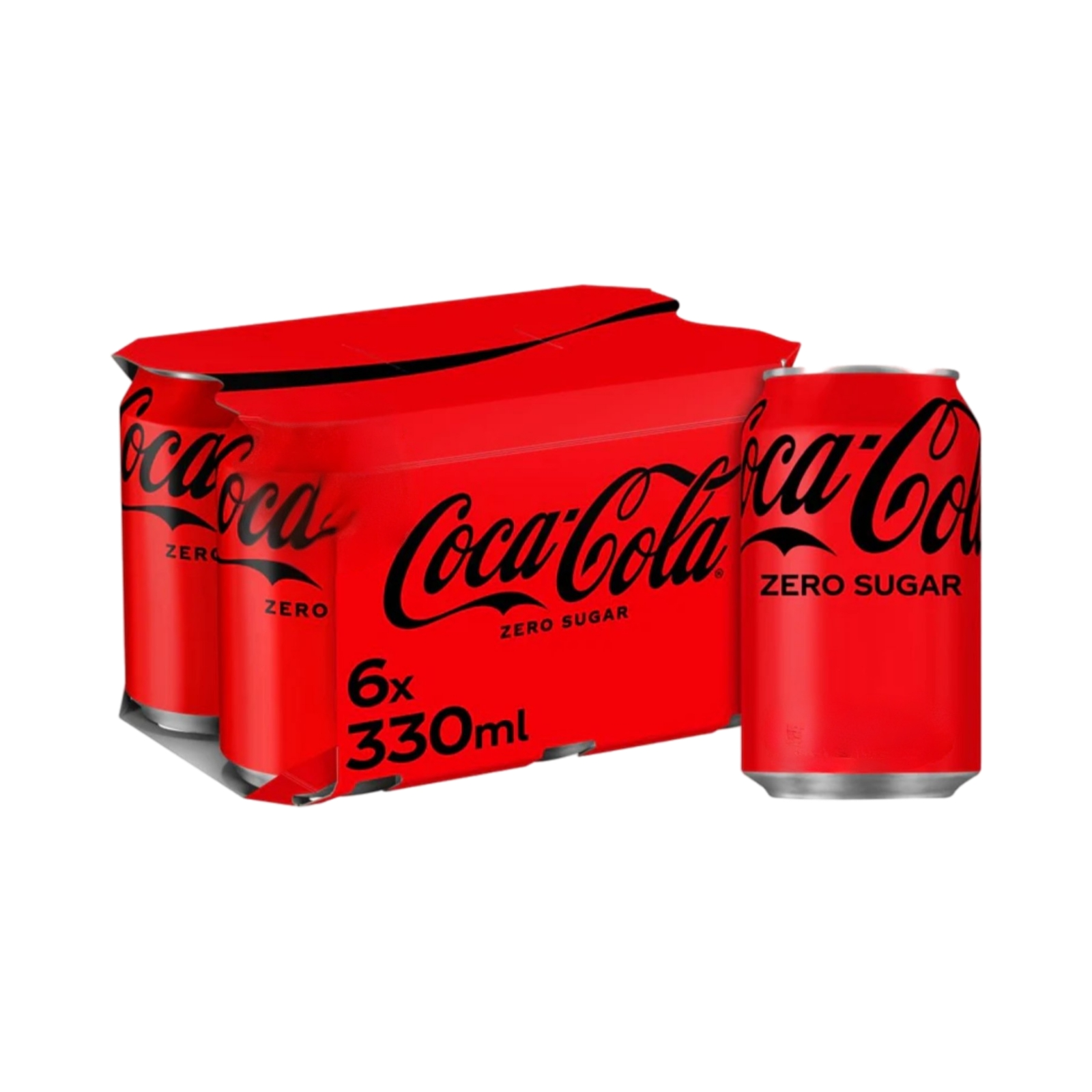 COCA COLA ZERO SUGAR 330ml CAN 6 PACK