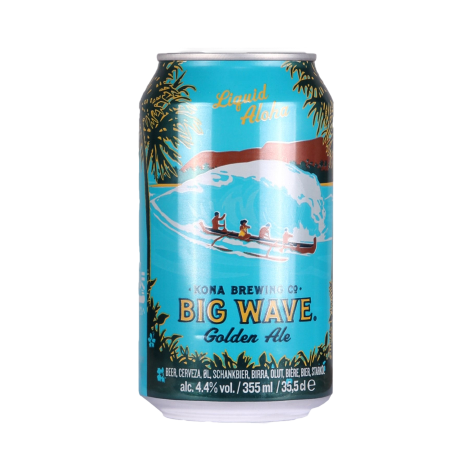 KONA BREWING BIG WAVE GOLDEN ALE 355ml CAN