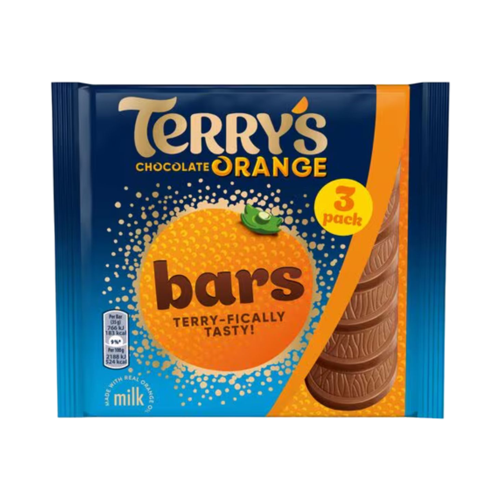 TERRY'S CHOCOLATE ORANGE 3 BARS 105g