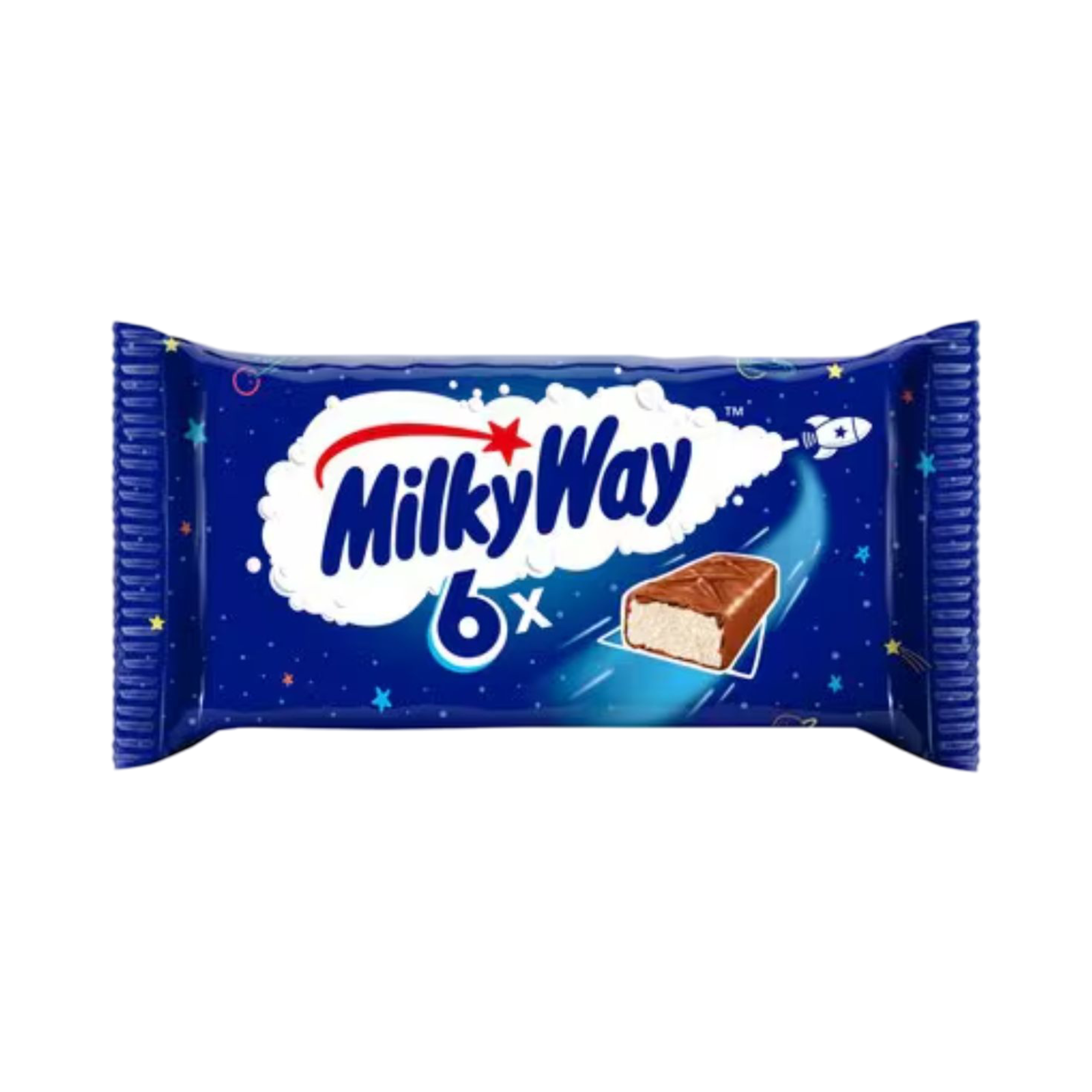 MILKY WAY CHOCOLATE BAR 6 x 21.5g