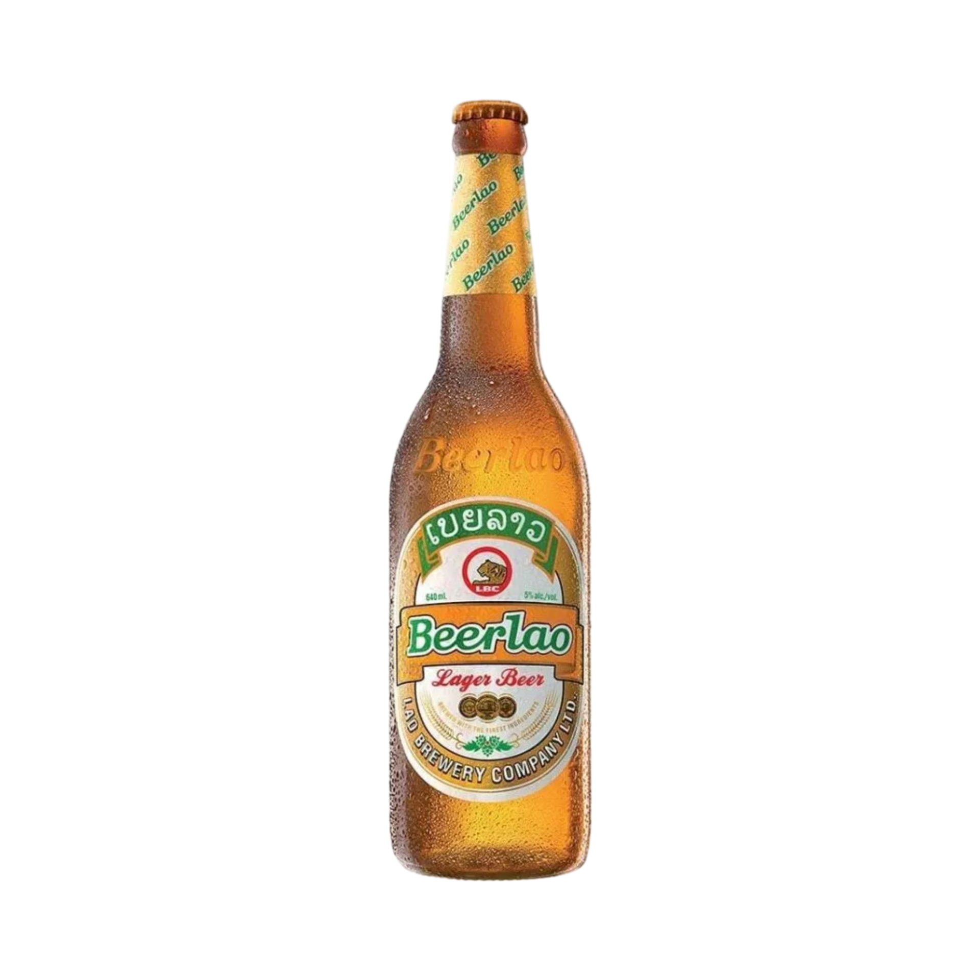 BEER LAO PREMIUM LAGER 640ml BOTTLE