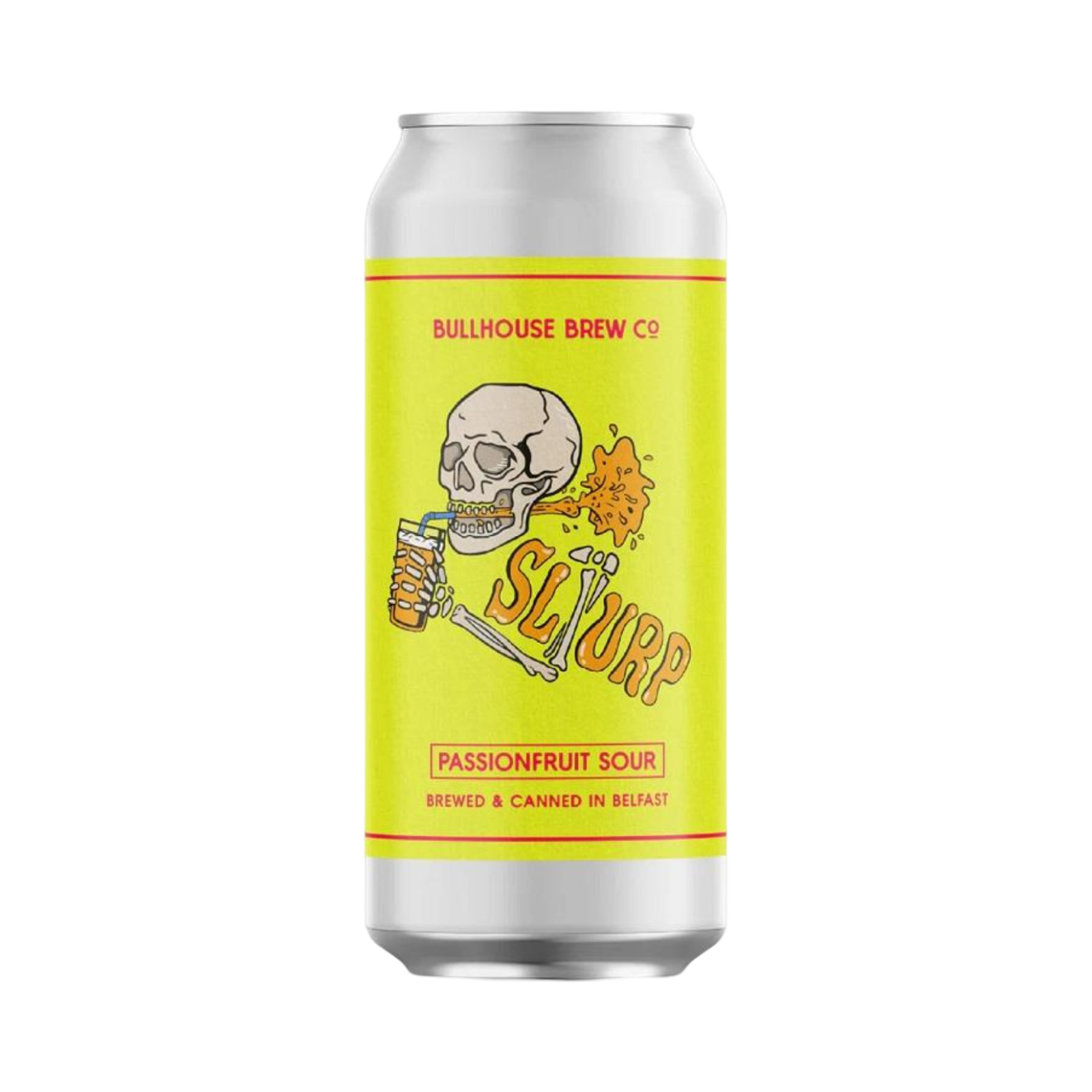 BULLHOUSE BREW SLURP PASSION FRUIT SOUR BEER 440ml CAN