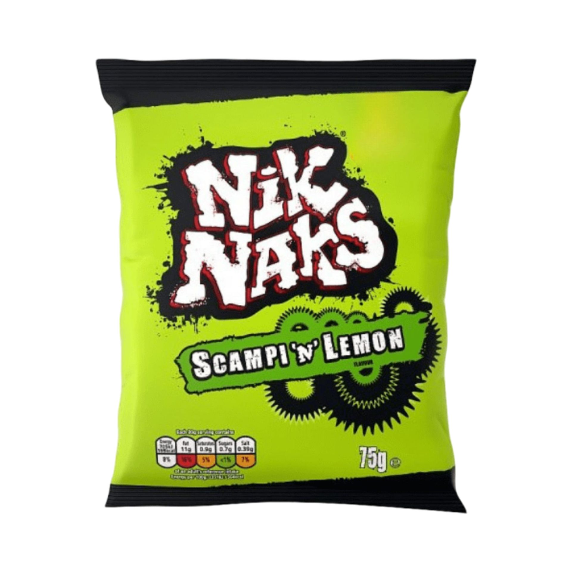 NIK NAKS SCAMPI 'N' LEMON 75g PACKET