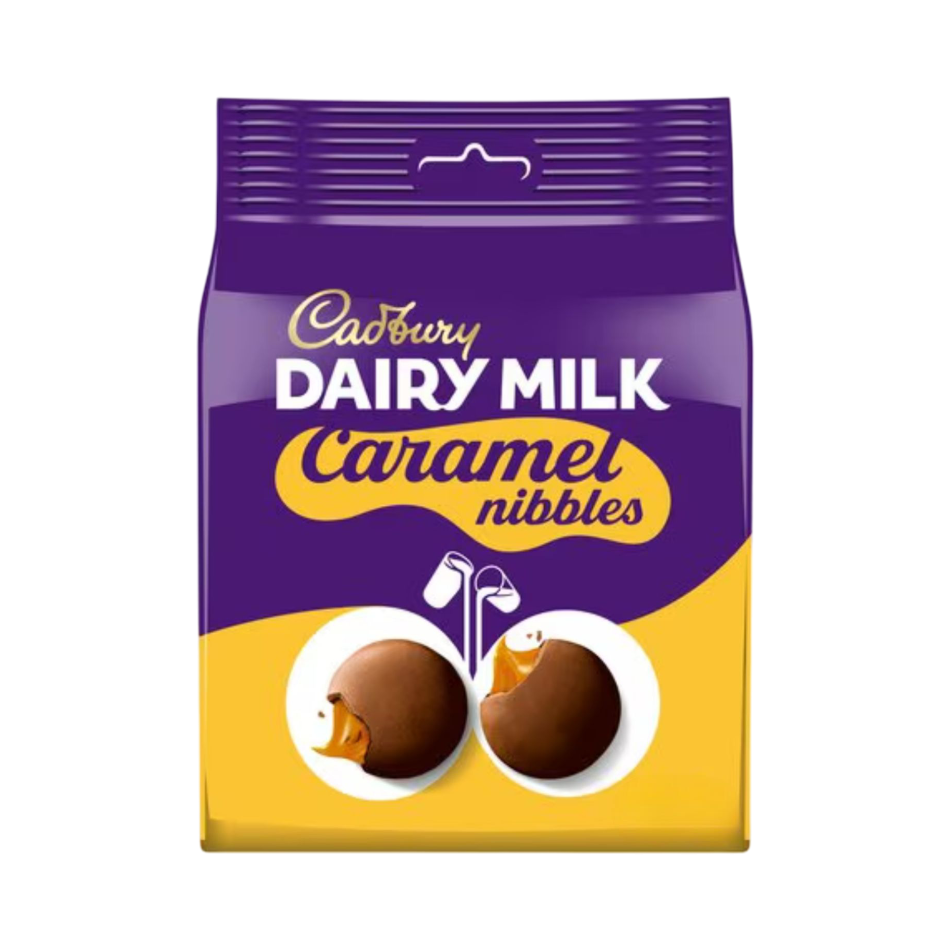 CADBURY DAIRY MILK CARAMEL NIBBLES 85g