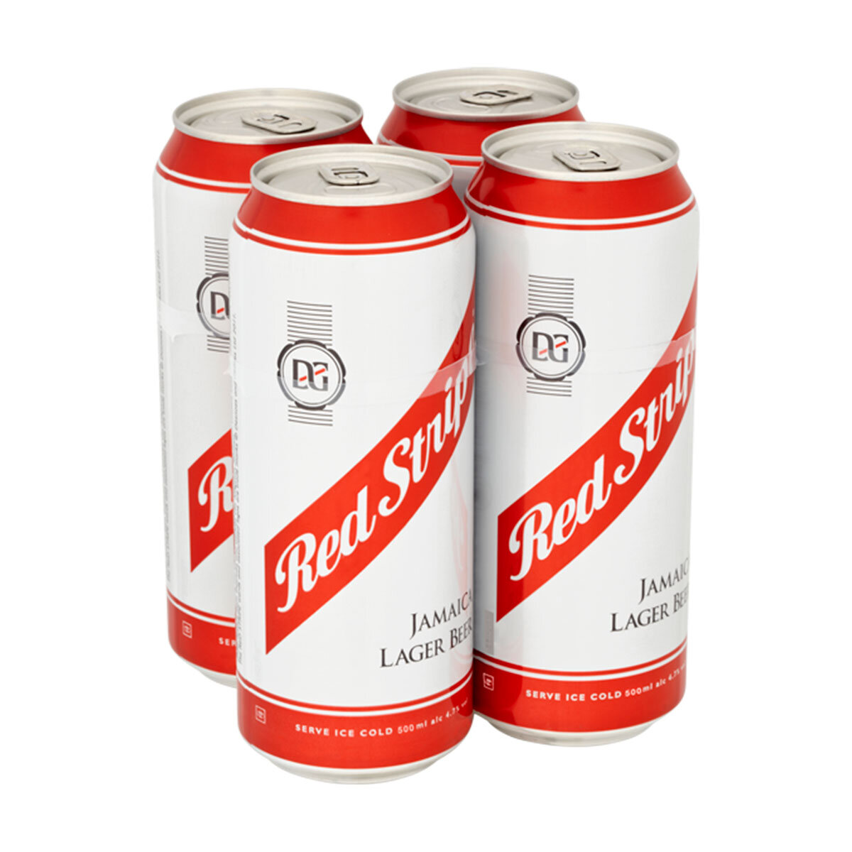 RED STRIPE 4x440ml CAN