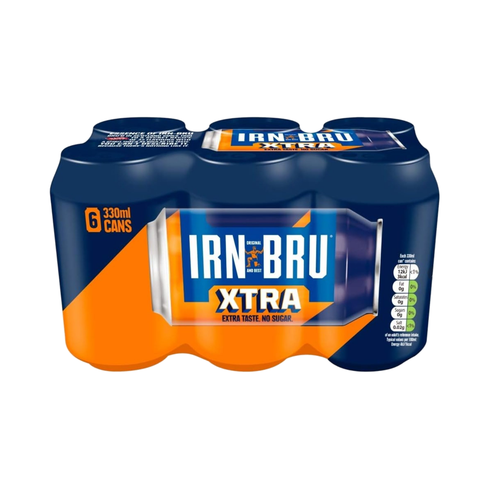 IRN-BRU XTRA 6 x 330ml CAN