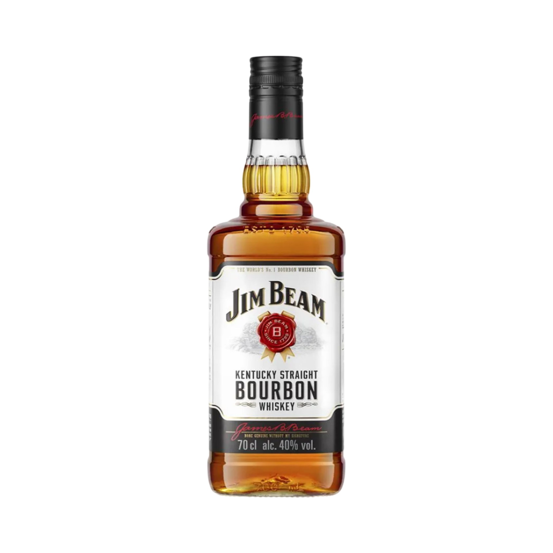 JIM BEAM BOURBON WHISKY 70cl BOTTLE