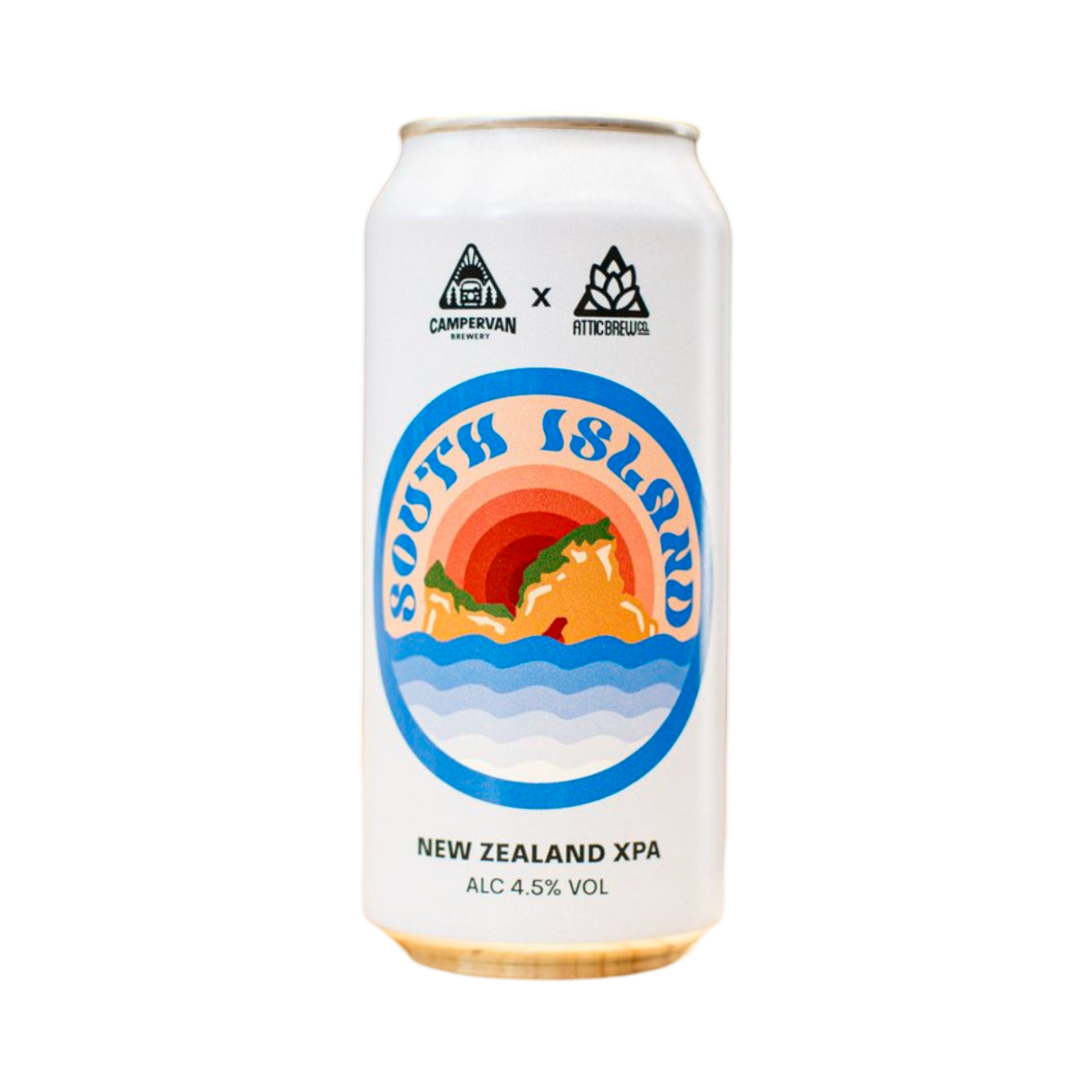 CAMPERVAN BREWERY  SOUTH ISLAND NEW ZEALAND XPA GLUTEN FREE 440ml CAN