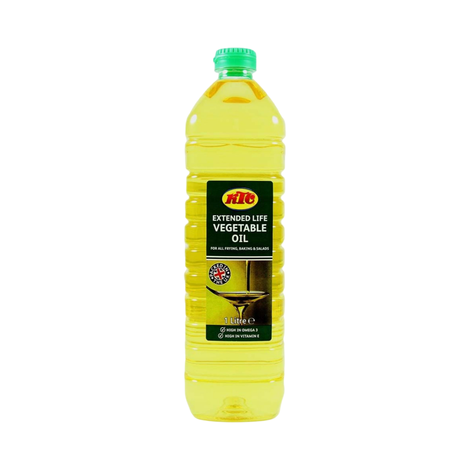 KTC VEGETABLE OIL 1 LITRE BOTTLE