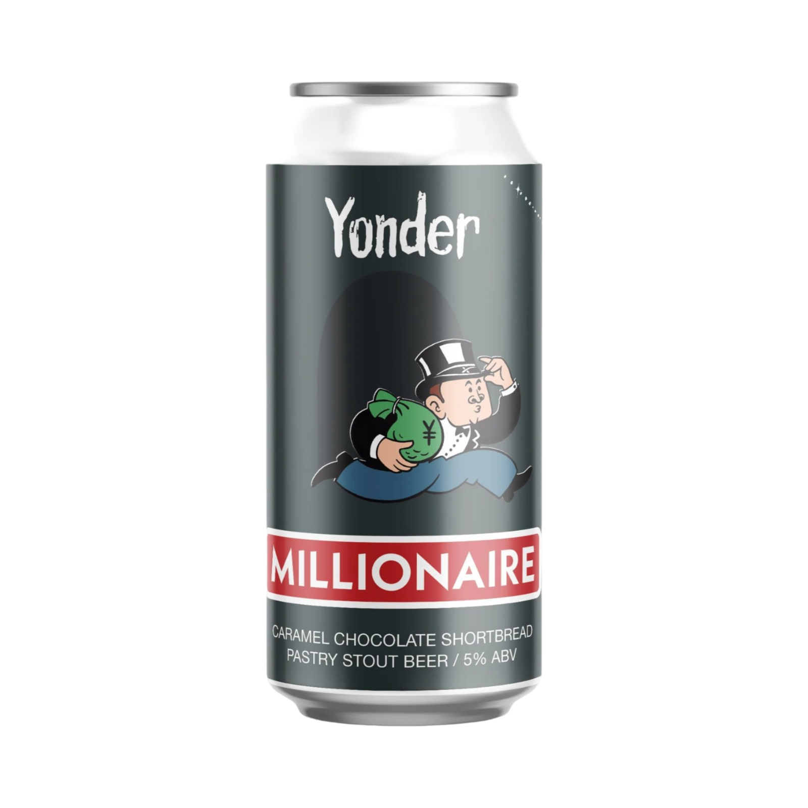 YONDER BREWING MILLIONAIRE STOUT BEER 440ml CAN