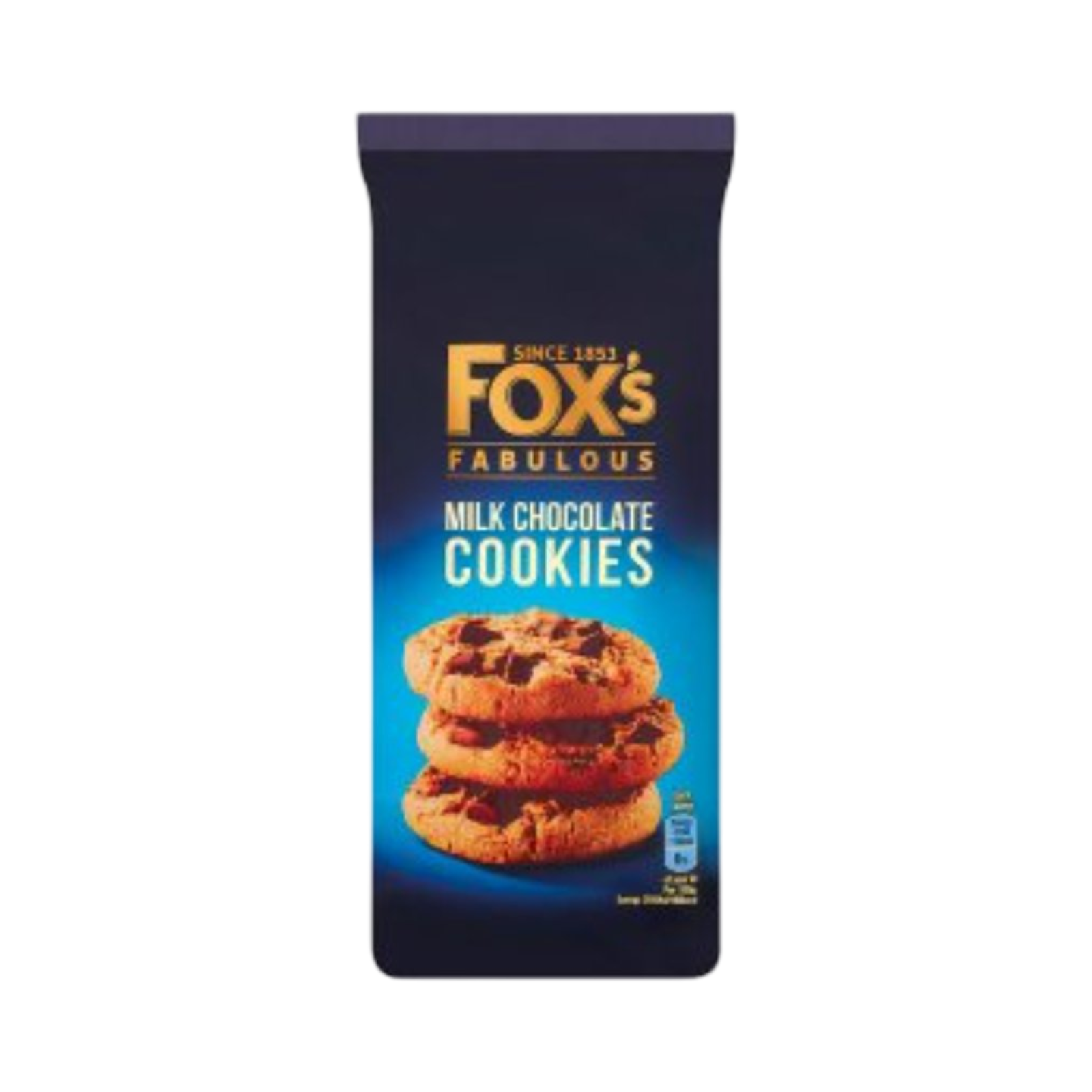 FOX'S MILK CHOCOLATE COOKIES 180g PACKET