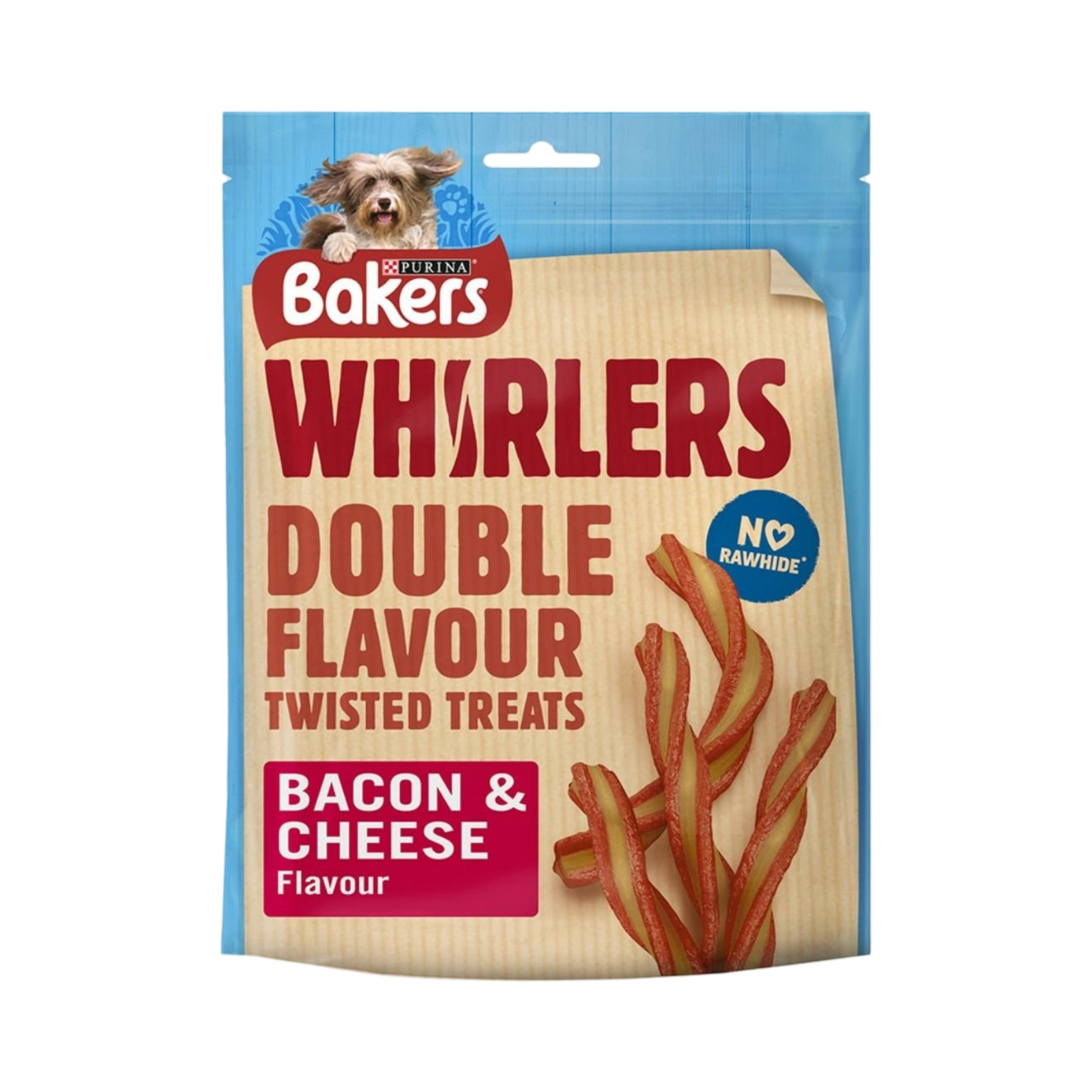 BAKERS  WHIRLERS BACON & CHEESE FLAVOUR 130g