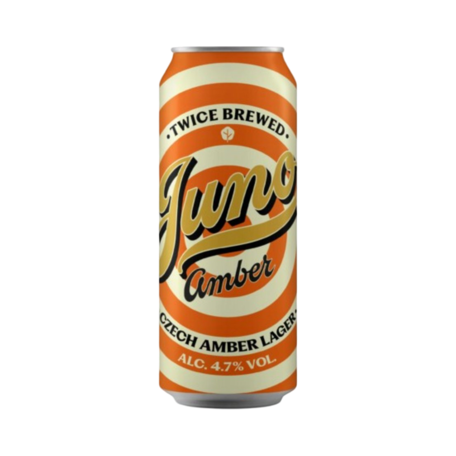 TWICE BREWED JUNO CZECH AMBER LAGER GLUTEN FREE 440ml CAN