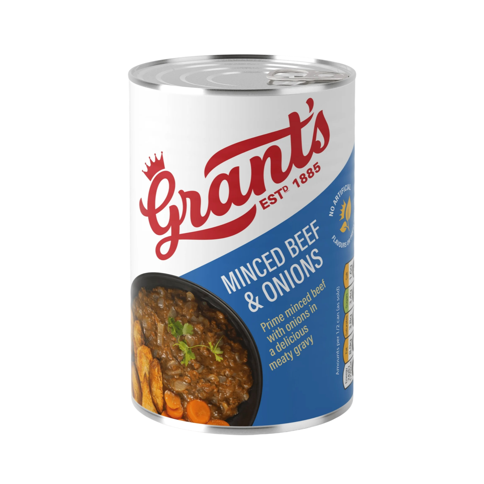 GRANT'S MINCES BEEF & ONIONS 392g CAN