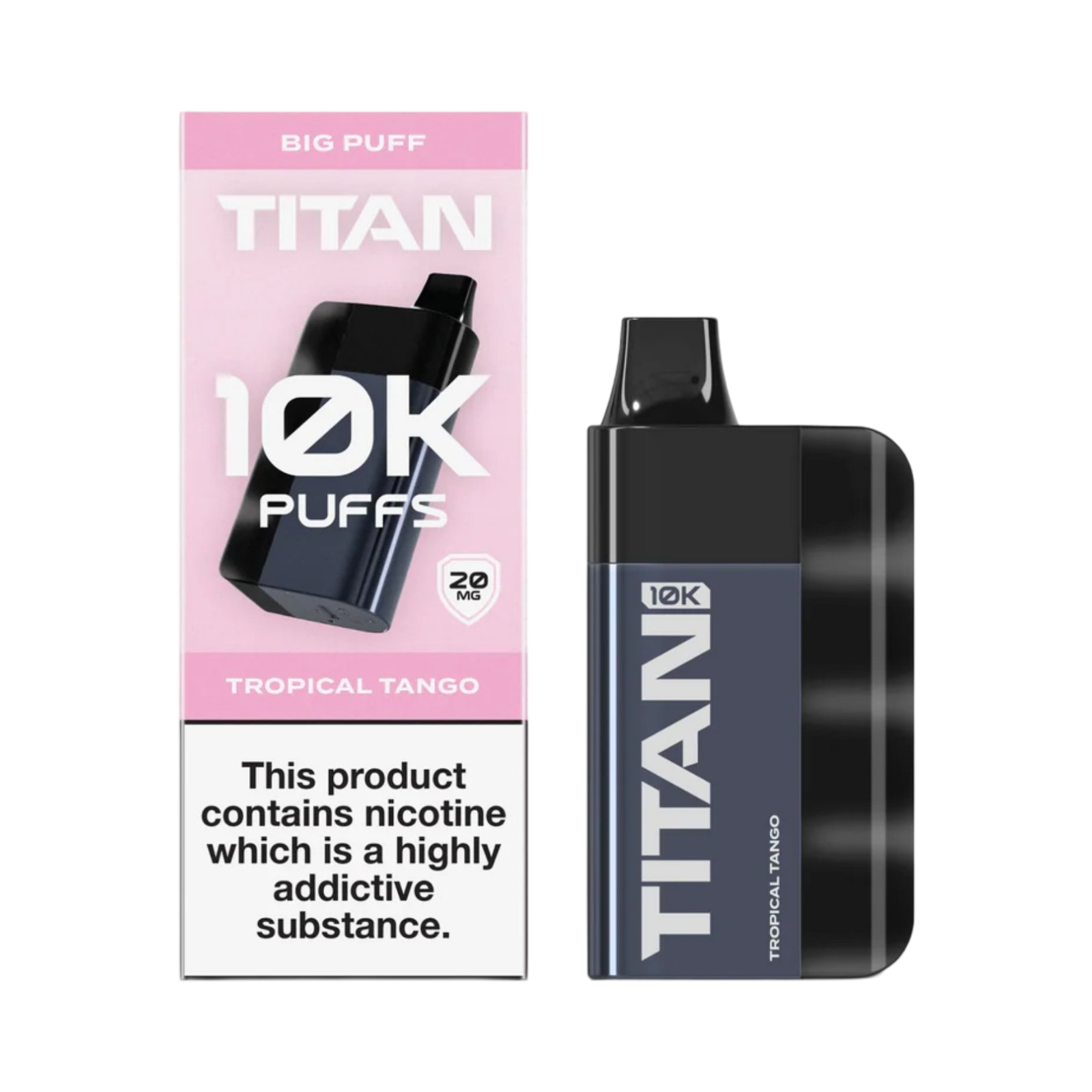 TITAN 10K PUFFS TROPICAL TANGO FLAVOUR