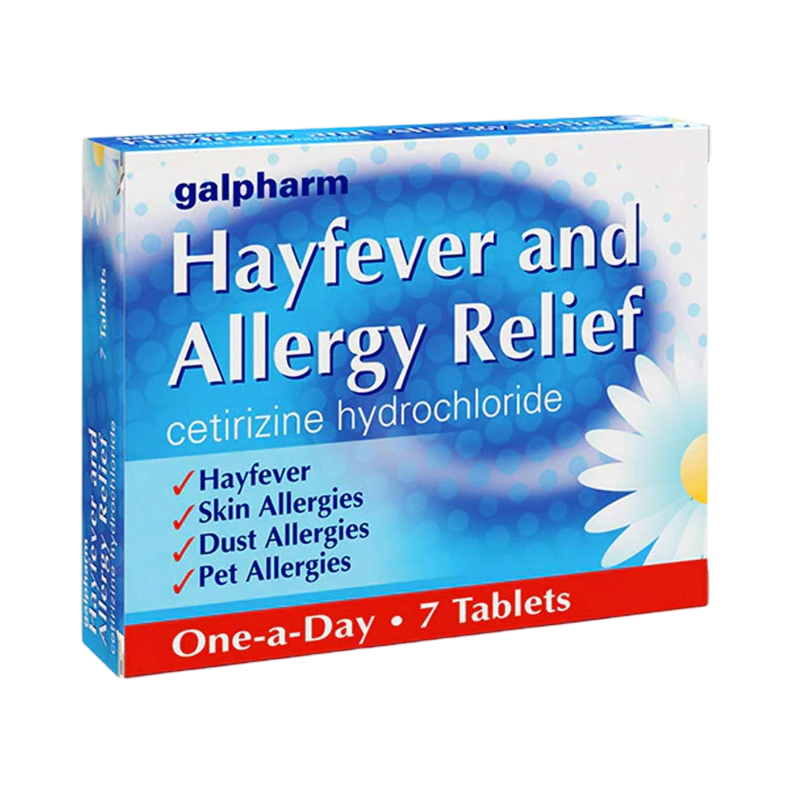 GALPHARM HAYFEVER AND ALLERGY RELIEF 7 TABLETS