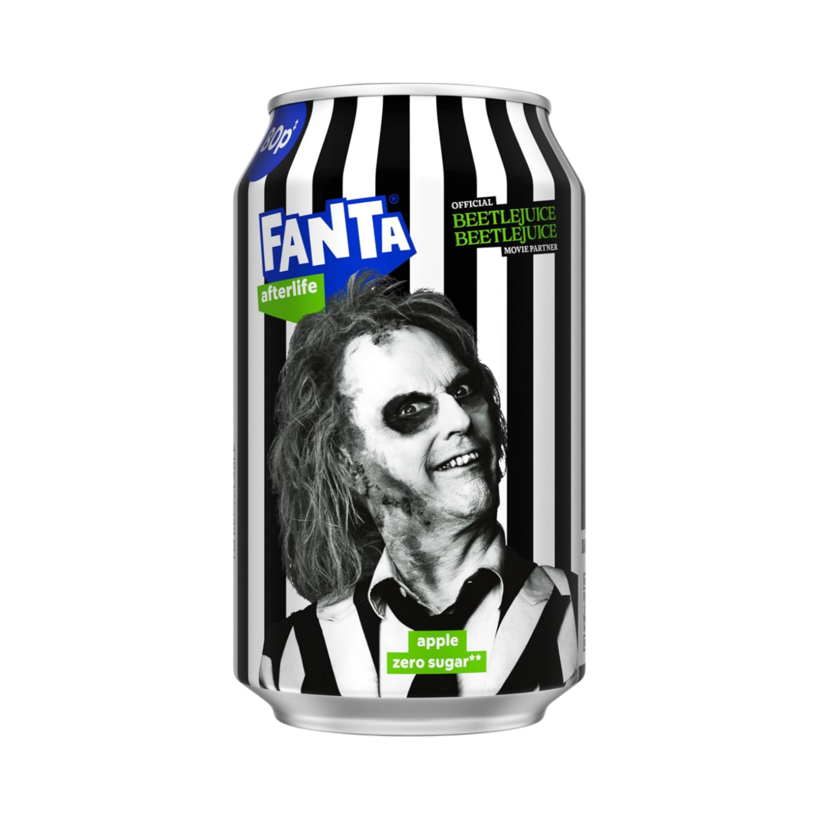 FANTA  AFTERLIFE APPLE ZERO SUGAR 330ml CAN