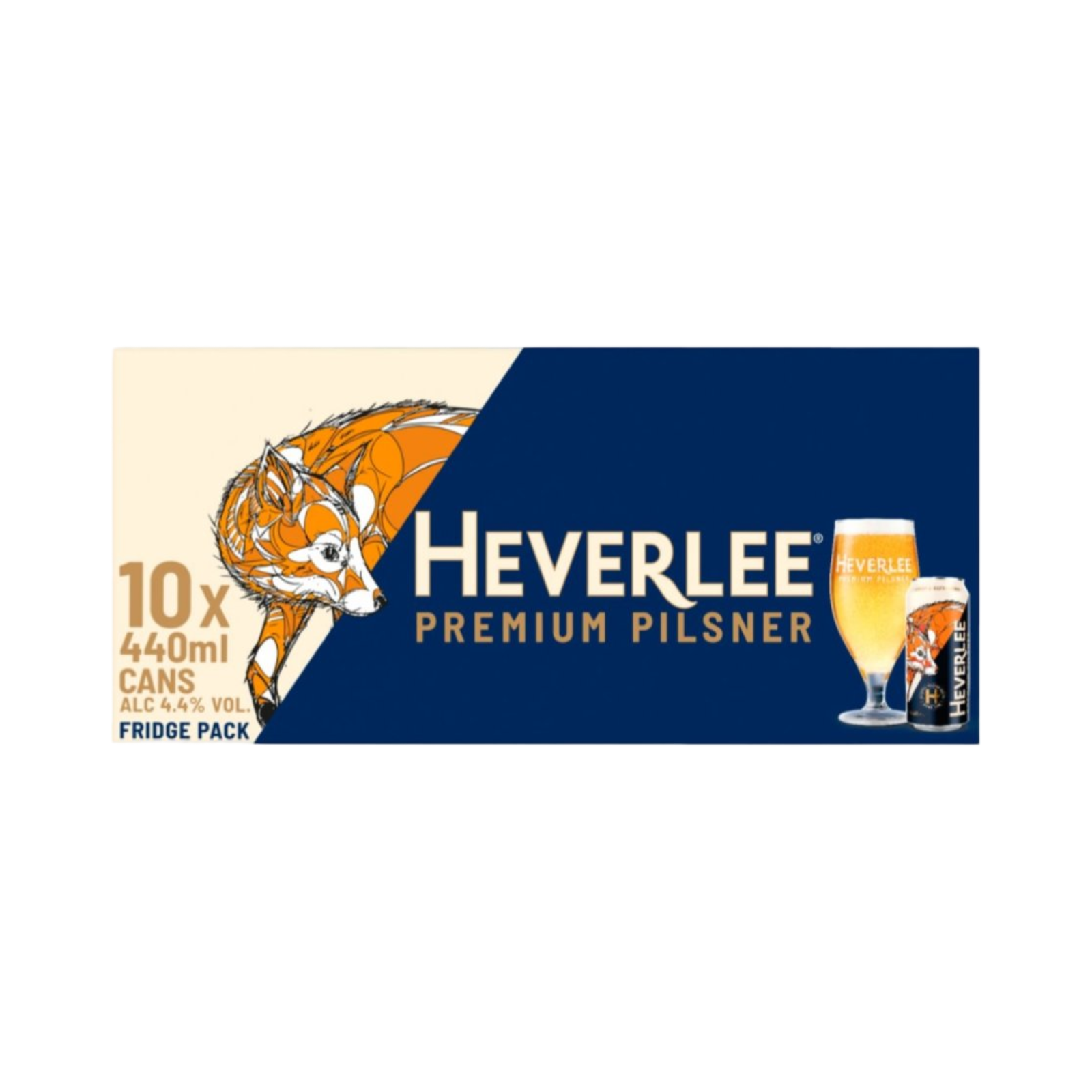 HEVERLEE BELGIUM LAGER 10 x 440ml CAN