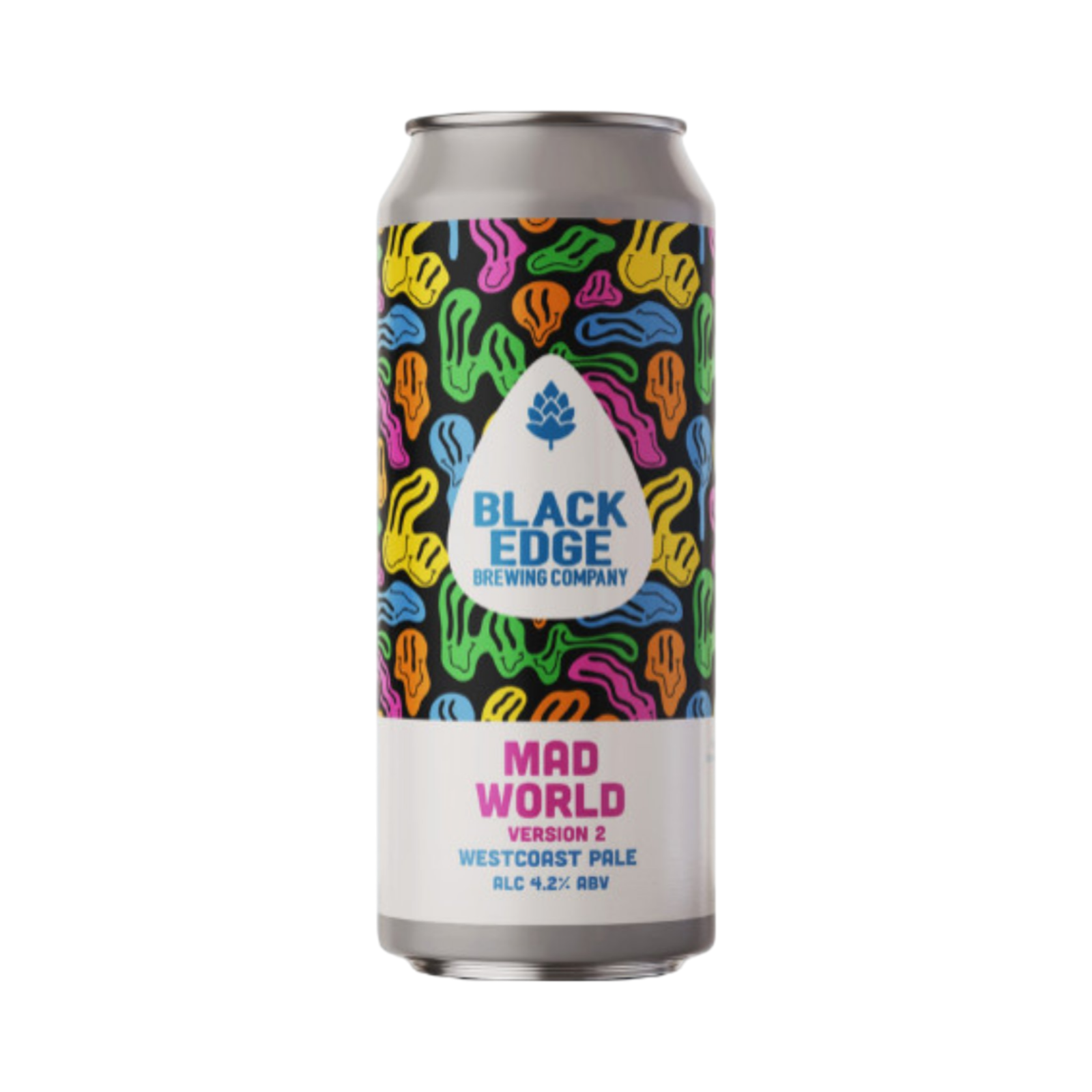 BLACK EDGE BREWING MAD WORLD VERSION 2 WESTCOAST PALE 500ml CAN