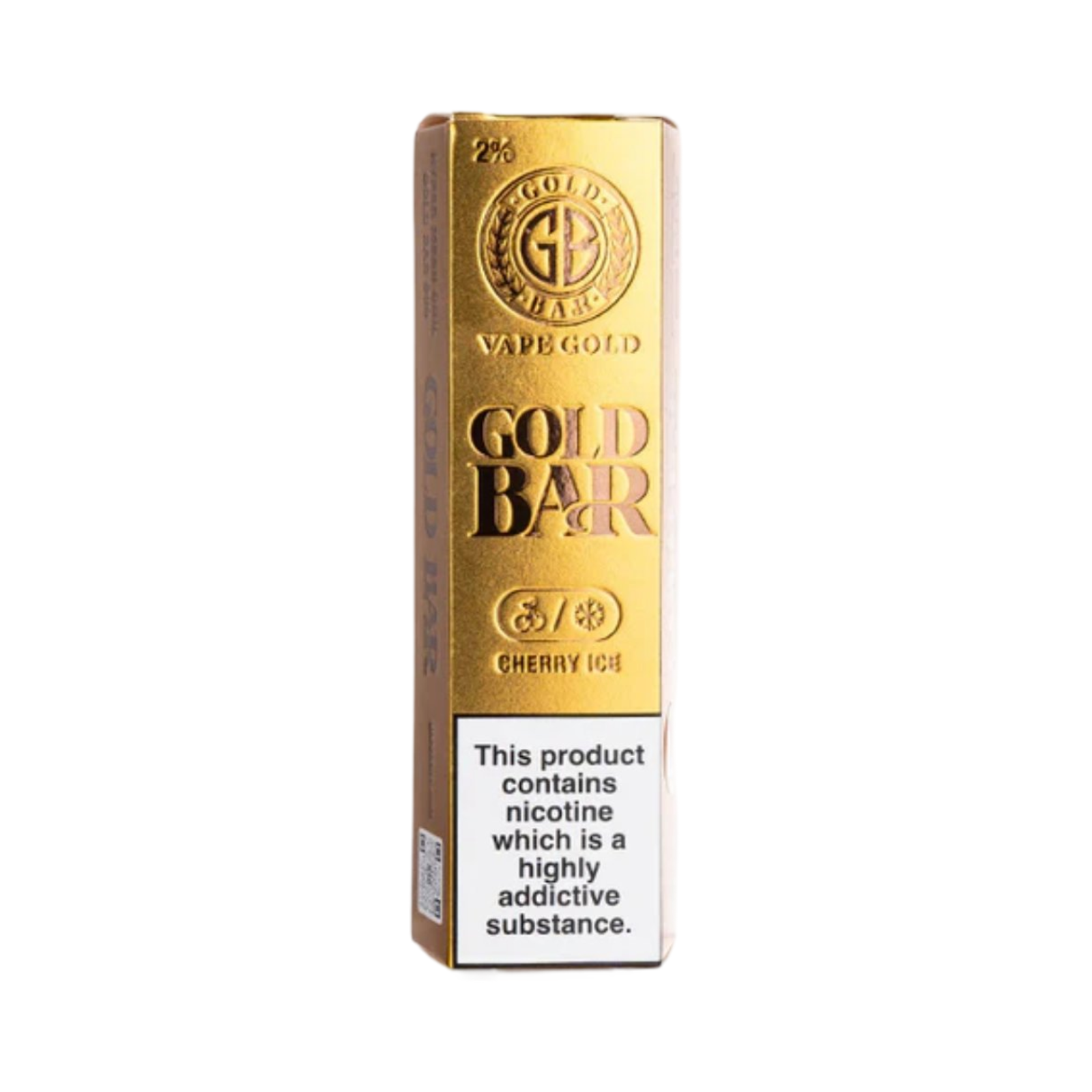 GOLD BAR CHERRY ICE DISPOSABLE VAPE