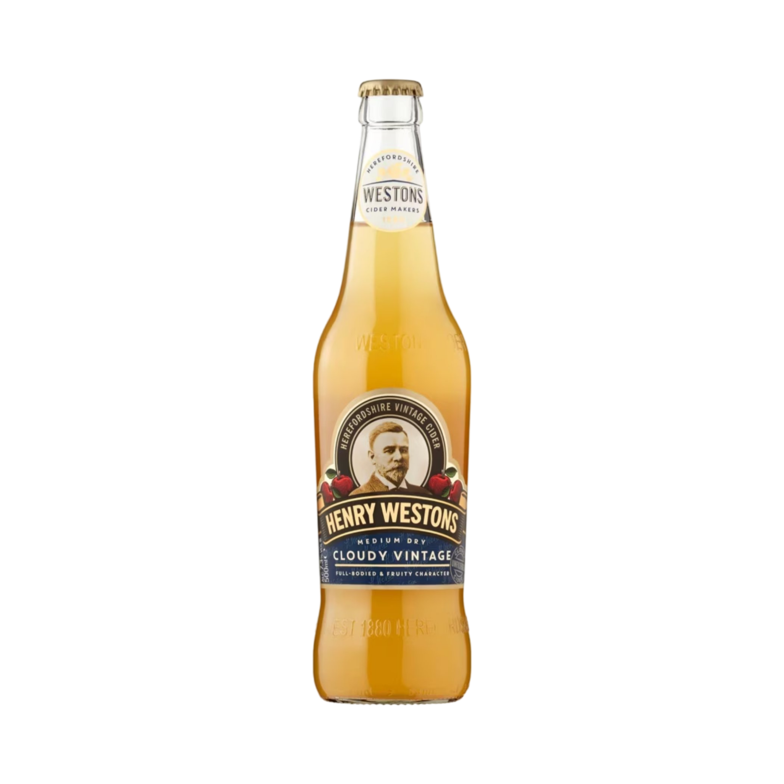 HENRY WESTON CLOUDY VINTAGES CIDER 500ml BOTTLE