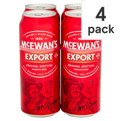 Mc EWANS EXPORT 4x500ml CANS