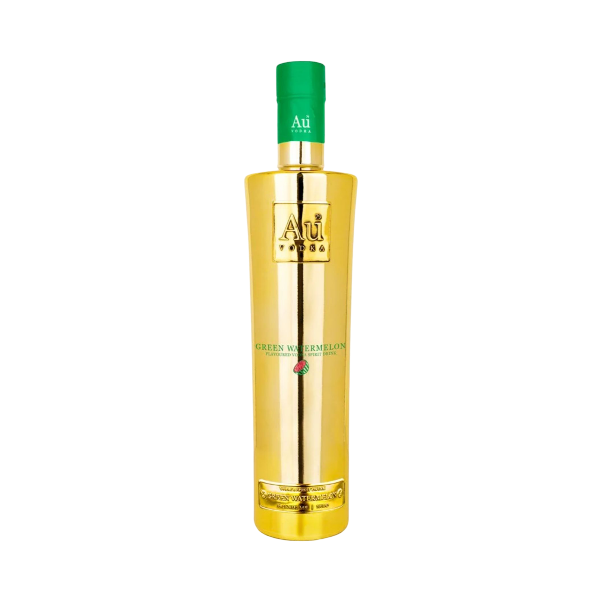 AU VODKA GREEN WATERMELON FLAVOUR 70cl