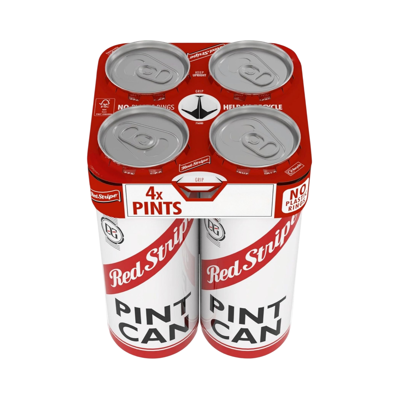 RED STRIPE 4x568ml CAN