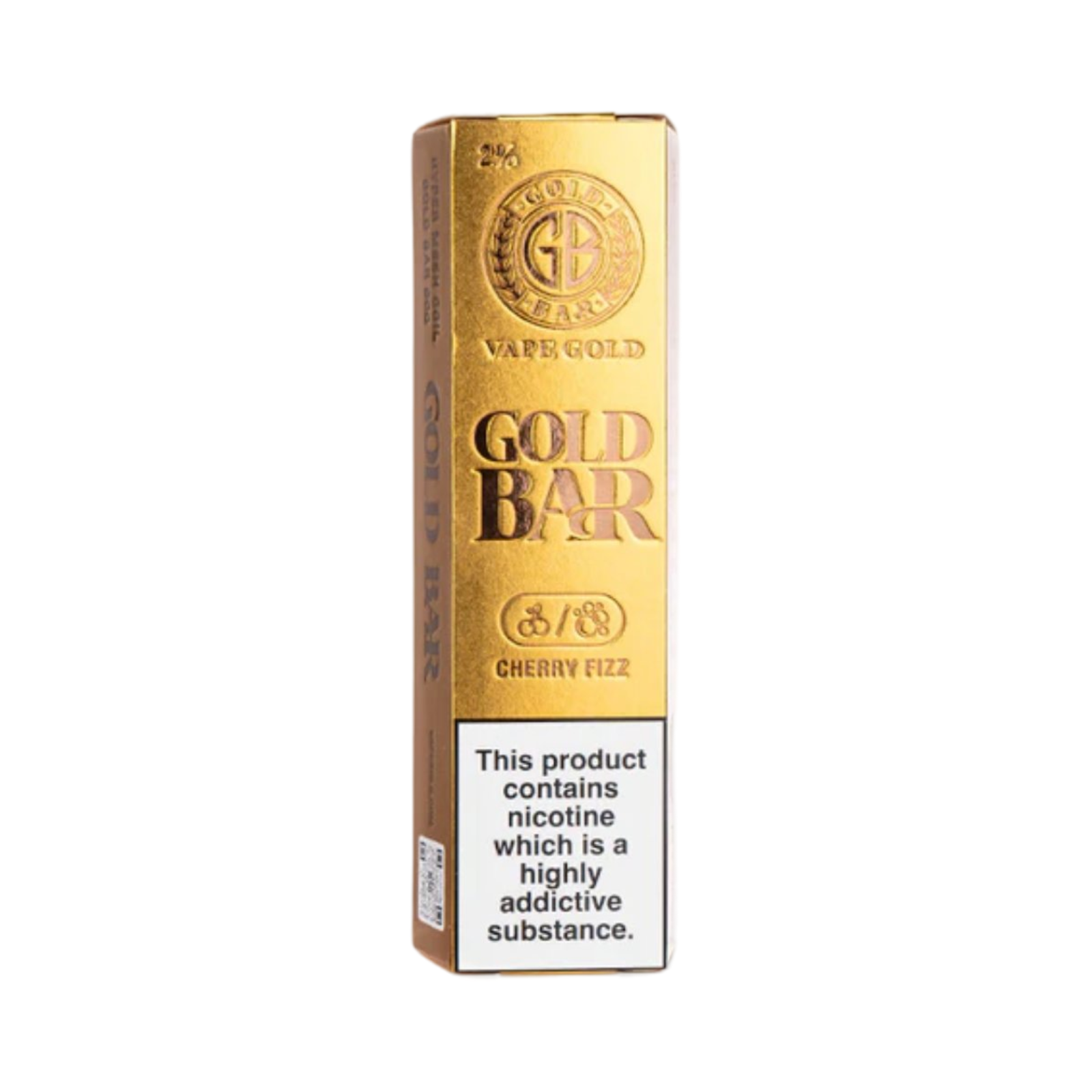 GOLD BAR CHERRY FIZZ DISPOSABLE VAPE