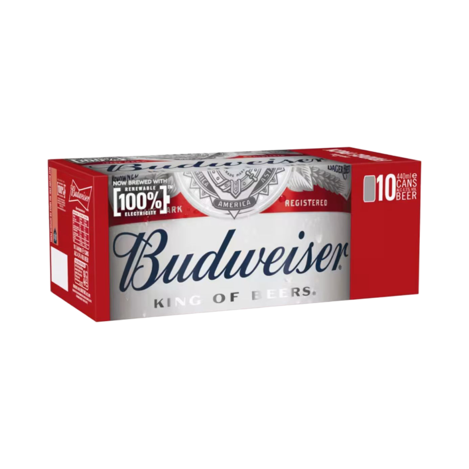 BUDWEISER 10x440ml CAN