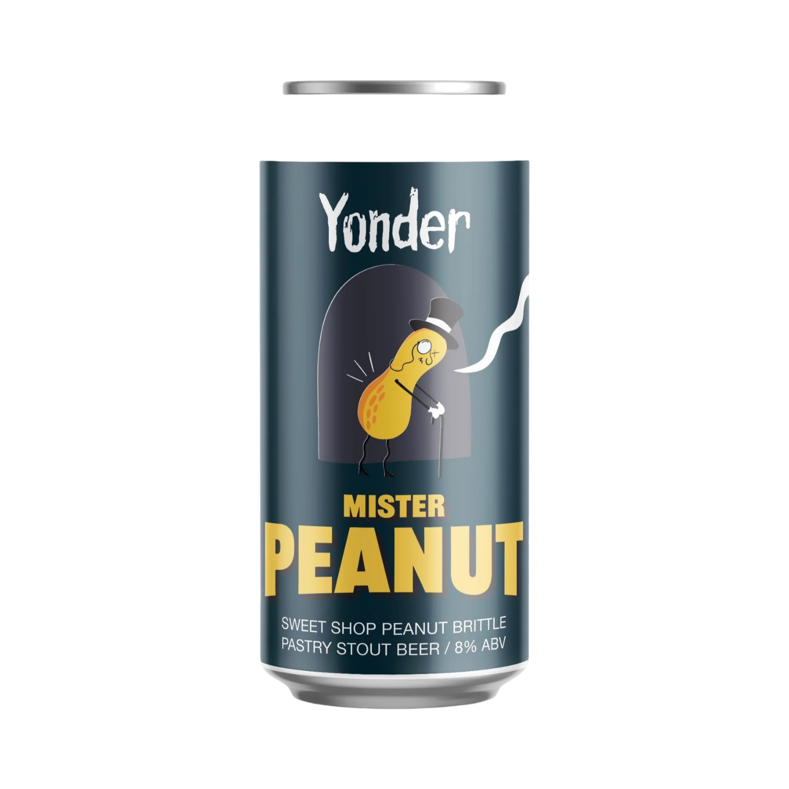 YONDER BREWING MISTER PEANUT STOUT BEER 440ml CAN