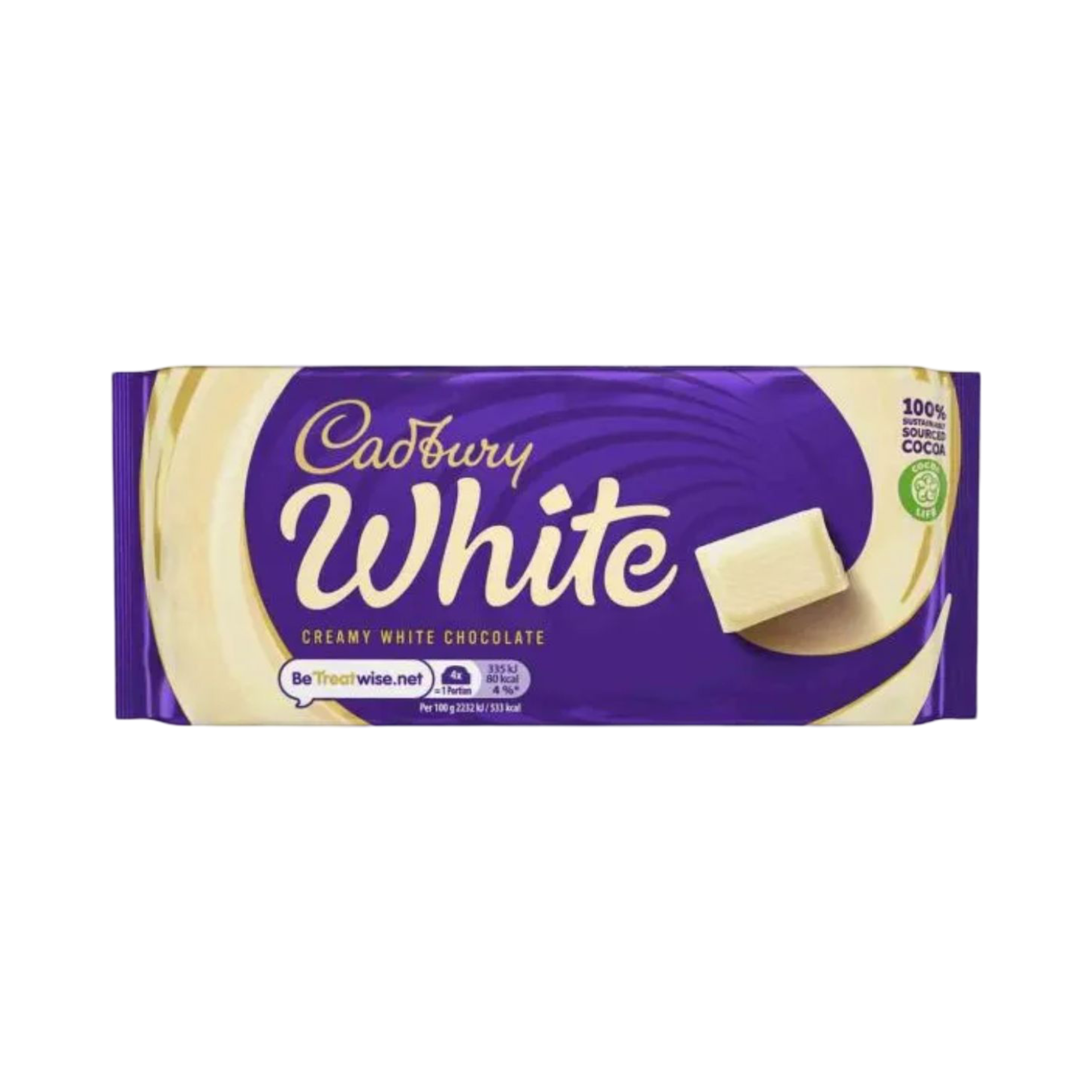 CADBURY CREAMY WHITE CHOCOLATE 90g