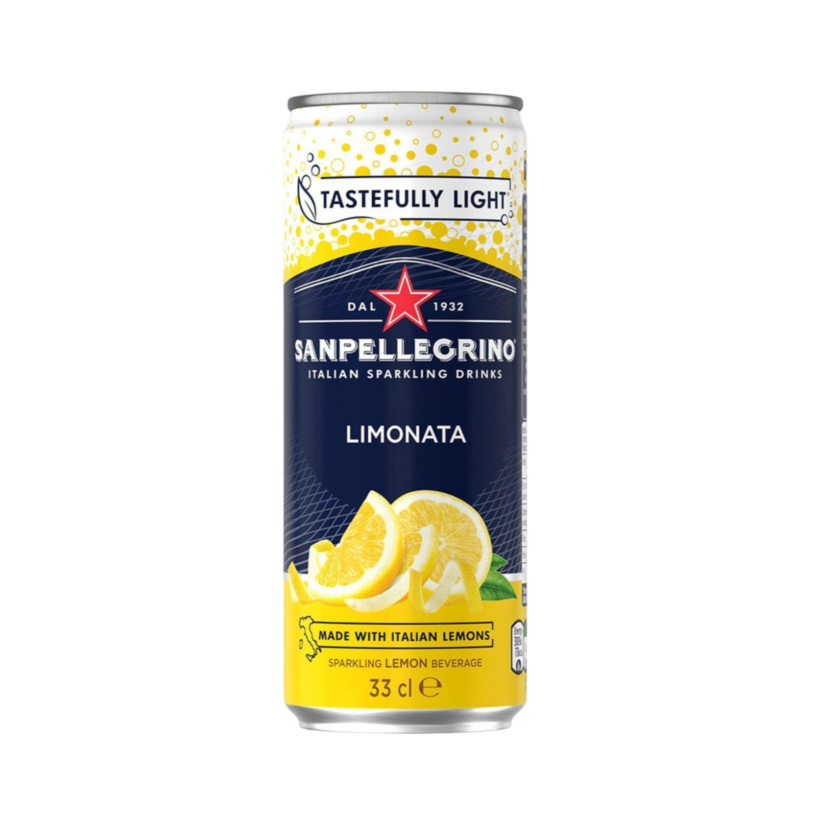 SAN PELLEGRINO LEMON FLAVOUR 330ml CAN