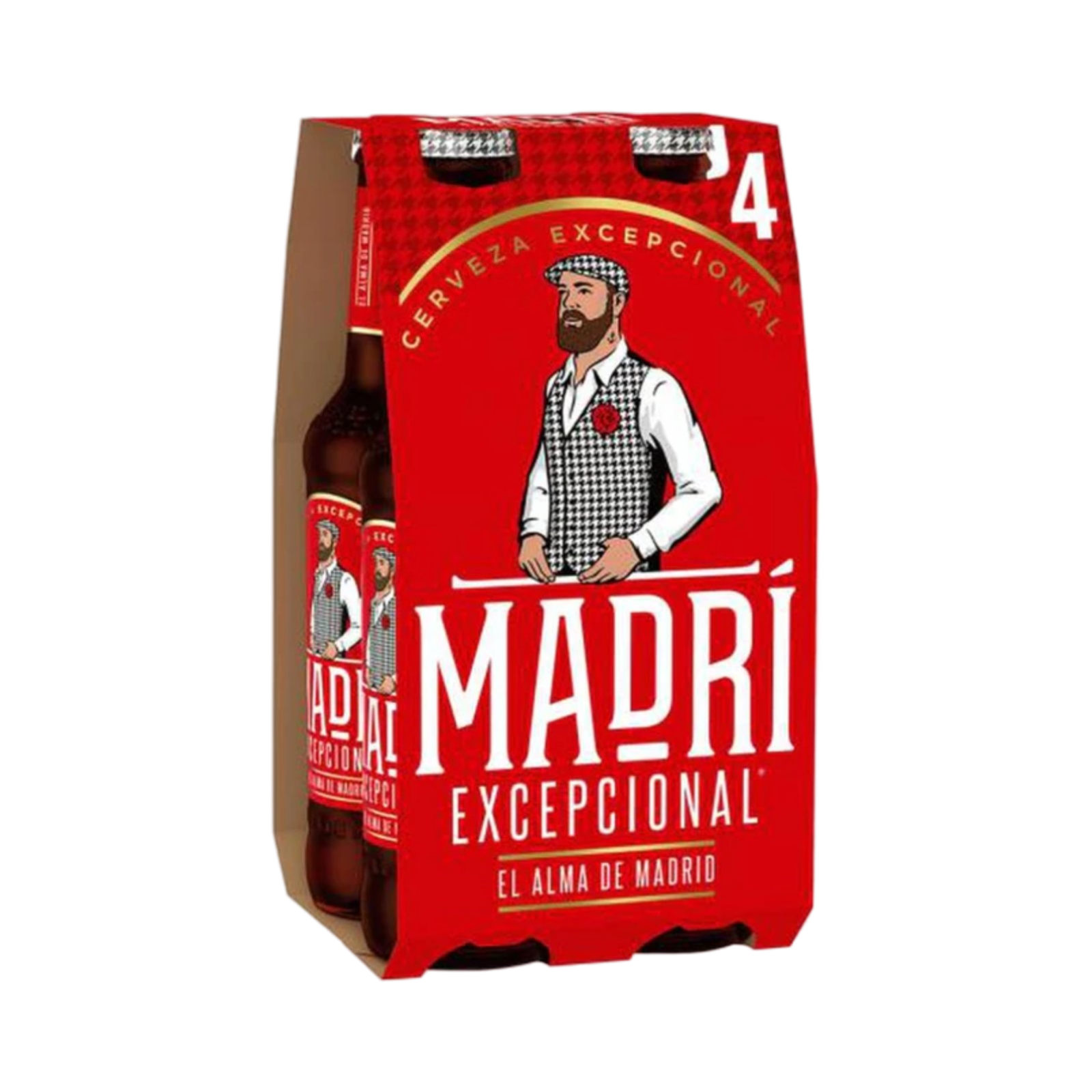 MADRI EXCEPCIONAL LAGER 4x330ml BOTTLE