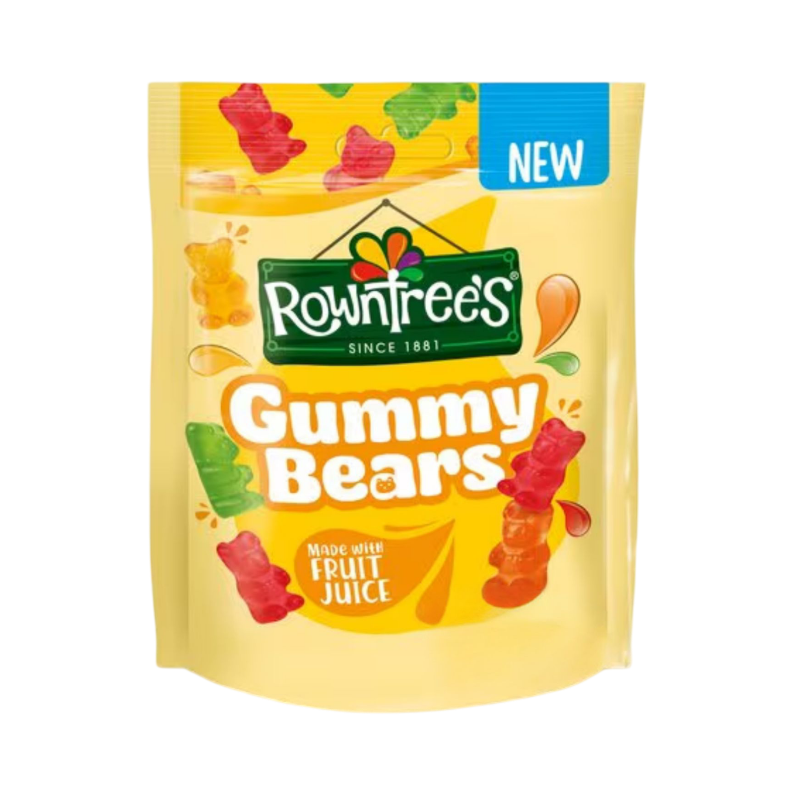 ROWNTREE'S GUMMY BEARS 115g PACKET